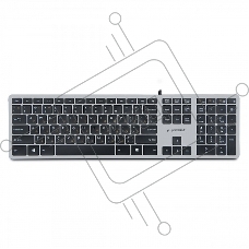 Клавиатура Gembird KB-8420 проводная, USB, серый