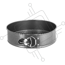 Форма для выпечки LARA LR11-16 круглая 26x6.7 углеродистая сталь, антипригарное, до 250°