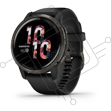 Смарт-часы Garmin Venu 2 AMOLED корп.черный рем.черный (010-02430-11) Смарт-часы Garmin Venu 2 AMOLED корп.черный рем.черный (010-02430-11)