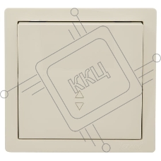 Выключатель LEZARD 752-0300-105 проходной 1-кл. ОП LETO крем