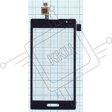 Сенсорное стекло (тачскрин) для LG Optimus L9 (P769), черное