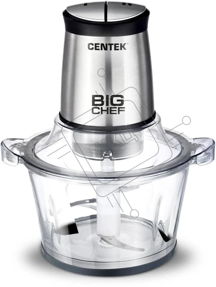 Измельчитель Centek CT-1394, стационарный, серебристый
