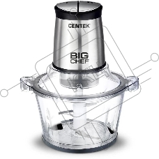 Измельчитель Centek CT-1394, стационарный, серебристый