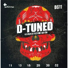 Комплект струн GALLI STRINGS D611 для 6-струнной электрогитары