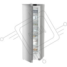 Морозильная камера Liebherr SFNsfd 5227, серебристый, 271л, 7 ящиков