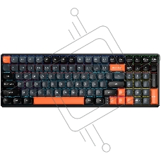 Клавиатура AULA S100 Black-Gray-Orange, механическая