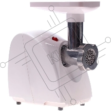 Мясорубка электрическая Аксион М31.01 белый, 1500 Вт, 1.7 кг/мин, реверс, защита от перегрузки, насадки - 4