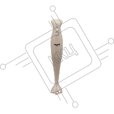 Блендер погружной Atlanta ATH-3144 бежевый, 250 Вт, 2 скорости