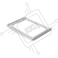 Соединительный элемент для стиральной и сушильной машины KUPPERSBERG DS 611 W