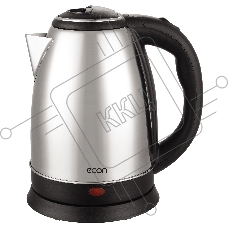 Чайник электрический ECON ECO-1869KE металлический, Мощность 1850 Вт, объем 1.8 литра