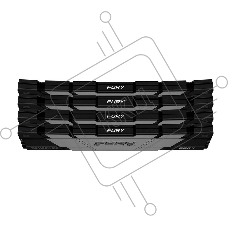 Оперативная память Kingston Fury Renegade, DDR4, 64GB (4x16GB), 3200MHz, CL16, DIMM, радиатор, чёрный