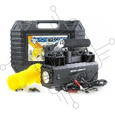 Компрессор Nova Bright АК-65 металлический корпус, LED-фонарь, пластик.кейс 47160