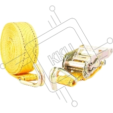 Ремень стяжной NOVA BRIGHT ленточн. 3,8 см х 6 м, в блистере 39370