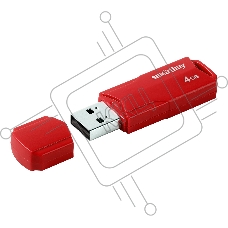 Флеш диск USB SmartBuy 4GB CLUE Red (SB4GBCLU-R)