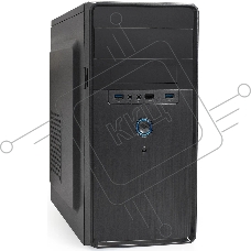 Корпус Minitower ExeGate BA-309U2-UNS400 (mATX, БП UNS400 с вент. 12см, 1*USB+2*USB3.0, HD аудио, черный)