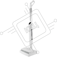 Электрошвабра Polaris PFW 3030 40Вт белый/серебристый