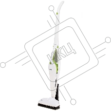 Пылесос вертикальный Mystery MVC-1118 белый/зеленый, питание от аккумулятора, 300 Вт, уборка сухая, пылесборник 0.5 л, работа от АКБ max 30 мин