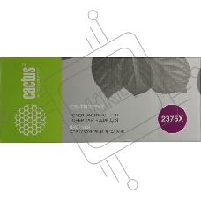 Картридж лазерный Cactus CS-TN2375X черный (5200стр.) для Brother DCP L2500/L2520/L2540/L2560