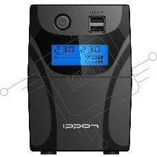 Источник бесперебойного питания Ippon Back Power Pro II 500 / 500 ВА / 300 Вт / 4 x IEC 320 C13