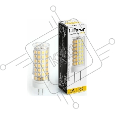 Лампа светодиодная FERON LB-434 (38143) 9 вт 230в G4 теплый капсульная