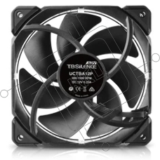 Вентилятор корпусной Enermax T.B. Silence ADV, 120 мм, 300-1500 об/мин, 7-15.8 дБ, 4 pin PWM, без подсветки