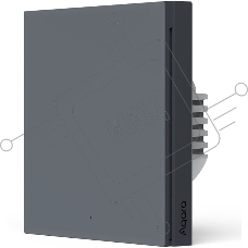 Выключатель одноклавишный Aqara Smart Wall Switch H1 EU (WS-EUK03 graphite)
