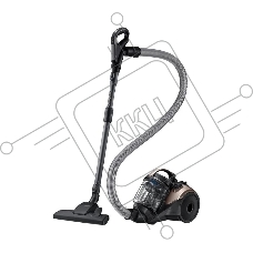 Пылесос Samsung VC15K4169HD/EV золотой/черный, 390/1500 Вт, уборка сухая, пылесборник контейнер 1.3 л