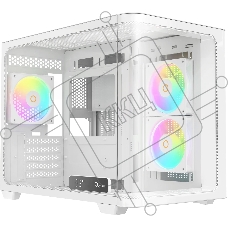 Компьютерный корпус Ocypus Iota C50 WH Curve ARGB Digital (Iota-C50-WHD300CD-GL)