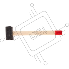 Кувалда Сибртех 6000 г, кованая головка, деревянная рукоятка 650 мм