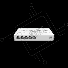 Коммутатор неуправляемый Tenda SM105, 5 портов, 5x2,5Гбит/с, настольный, пластиковый корпус