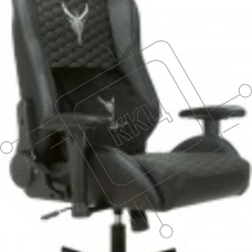 Кресло игровое Knight Neon черный соты эко.кожа с подголов. крестовина металл