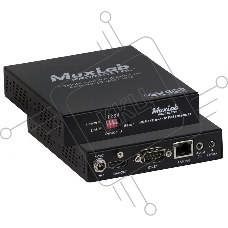 Приемник-декодер 4K Over IP, сжатие JPEG2000, с PoE MuxLab 500758-RX