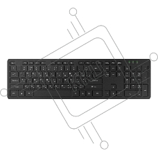 Беспроводная клавиатура Maxvi KWS-01 черный