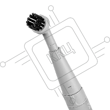 Насадка-щетка с нейлоновой щетиной Galaxy Line GL 6486 (подходит для пароочистителя GL6271), 2 шт. в комплекте