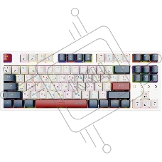 Клавиатура Acer OKR302 (ZL.KBDEE.016) беспроводная, USB, Bluetooth/Радиоканал, белый