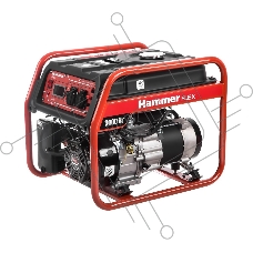 Бензоэлектростанция Hammer Flex GN3000 3КВт 220В 50Гц бак 15л непр.9ч Бензоэлектростанция Hammer Flex GN3000 3КВт 220В 50Гц бак 15л непр.9ч