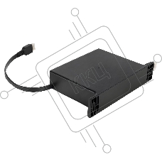 Кабельный ретрактор Wize Pro WRTS-HDMI120-RT HDMI, для установки в архитектурный лючок серии WRTS, кабель HDMI 2.0,4K60Гц, 120Гц, выдвижение 120 см. Занимает 2 места в лючке (2 места)