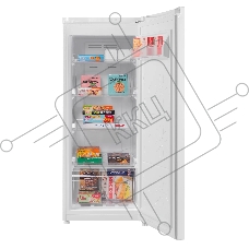 Морозильная камера Maunfeld MFFR116NFW, белый, 122л, 5 ящиков, 1 полка