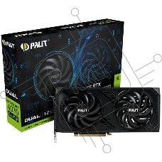 Видеокарта Palit RTX4070 SUPER DUAL 12GB PCI-E 4.0 192bit GDDR6X 1980/10500 HDMIx1 DPx3 HDCP Ret