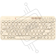 Клавиатура A4Tech Fstyler FBK36C AS беспроводная, USB, Bluetooth/Радиоканал, бежевый
