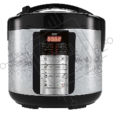 Мультиварка JVC JK-MC500 5 л, 860 Вт, серебристый с черным
