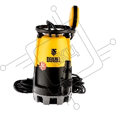 Дренажный насос Denzel DP-900S для чистой и грязной воды, 900 Вт, напор 9 м, 18000 л/ч