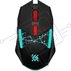 Мышь беспроводная Defender Horrodine GM-237 черный, 3200 dpi, радиоканал, USB, кнопки - 6
