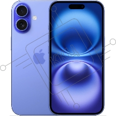 Смартфон Apple iPhone 16, 8/128Gb, ультрамарин