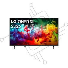 Телевизор LG 43" 43QNED70B6C.ARUG черный MiniLED UHD 60Hz WebOS
