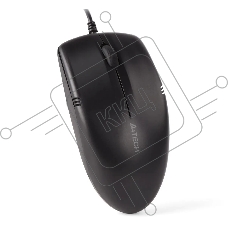 Мышь проводная A4Tech OP-530NUS черный, 1200 dpi, USB, кнопки - 3