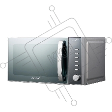 Микроволновая печь Steba MIC 2140 CERAMIC серебристый, 20 л, 800 Вт, переключатели - электронное управление