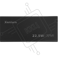 Мобильный аккумулятор Xenium CTP2210 10000mAh 22.5W 5A серый (CTP2210BK/00)