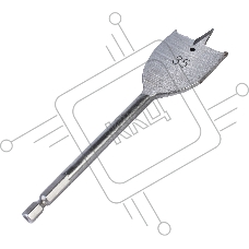 Сверло PATRIOT по дереву перовое 35мм х 150 мм, 1 шт в блистере