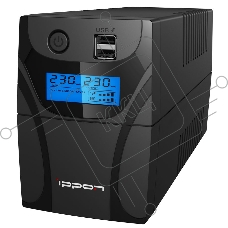 Источник бесперебойного питания Ippon Back Power Pro II 600 / 600 ВА / 360 Вт / 4 x CEE 7 (евророзетка)
